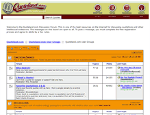 Tablet Screenshot of forum.quoteland.com